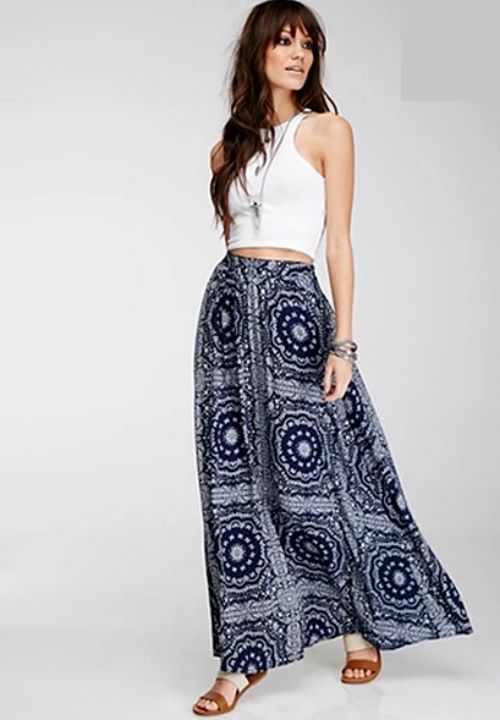 What to Wear with a Maxi Skirt: 6 Jetsetter Styling Ideas
